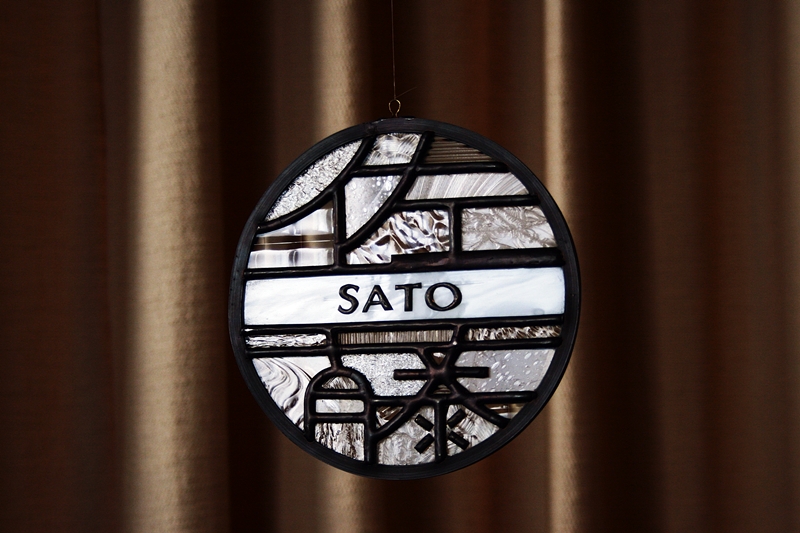 ステンドグラス表札